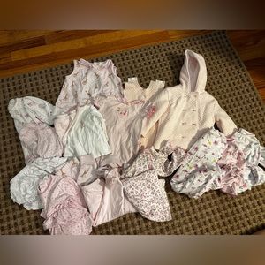 15 items of Kissy Kissy baby girl clothing 6 mo to 18 mo